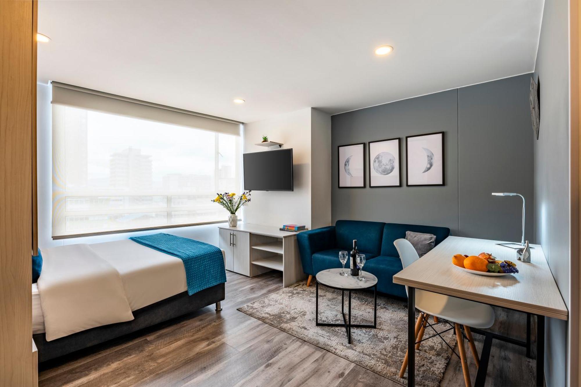 Torre Acqua Lofts - Downtown Bogota Apartment Екстериор снимка